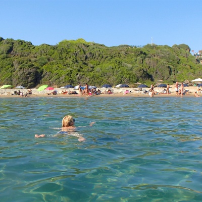 Plaża Gerakas, Zakynthos - pływanie w krystalicznie czystej wodzie