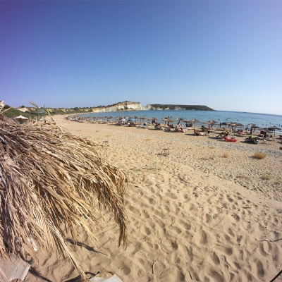 Plaża Gerakas, Zakynthos - widok plaży 