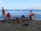 plaża Laganas - piasek jak nad Bałtykiem - miękki, żółty, czysty
