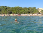 Plaża Gerakas, Zakynthos - pływanie w krystalicznie czystej wodzie