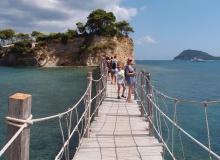 Cameo Islet - most prowadzący do wyspy ze stałego lądu
