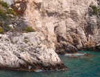 Porto Limnionas, Zakynthos - skoki do wody z klifu
