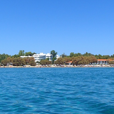 Hotel Luis Zante Beach - na skraju Laganas położony w ogrodzie